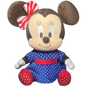 Disney Minnie Mouse Plush USA Changi Singapore Airport Stuffed Animal Rare Color
